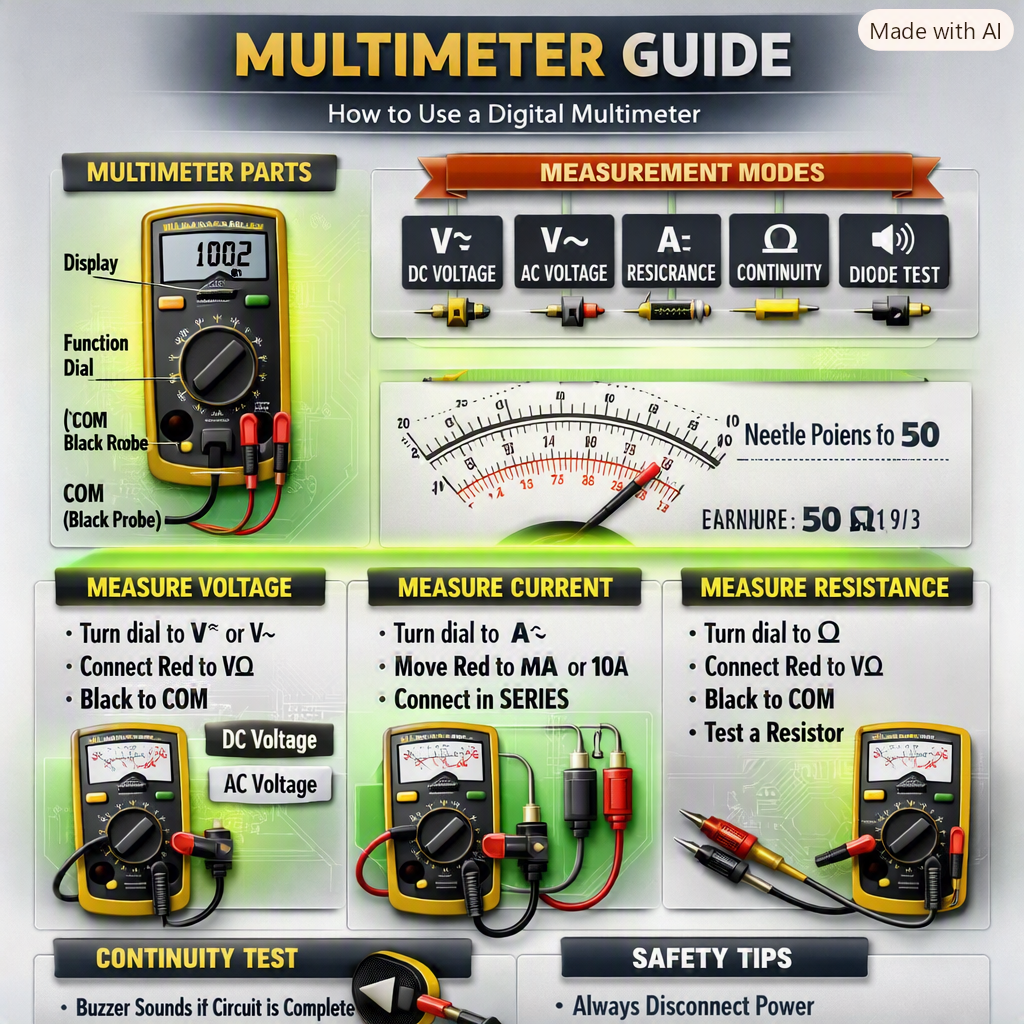 Digital Multimeter (DMM) Complete Guide